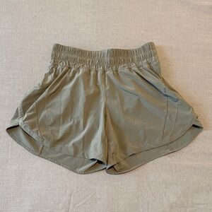 lululemon athletica Olive Women's Athletic Shorts
